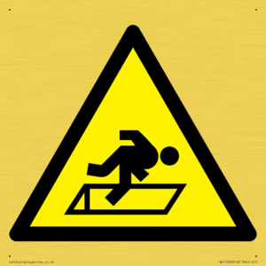 W914  Warning: Open pit